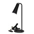 4 Piece Slim Cone LED Lamp - Black